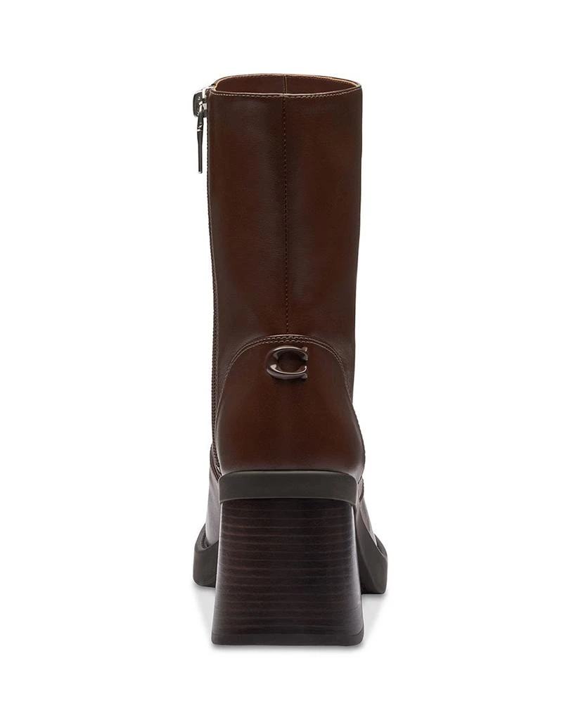 Coach Women
s Sculpted C Booties 5
