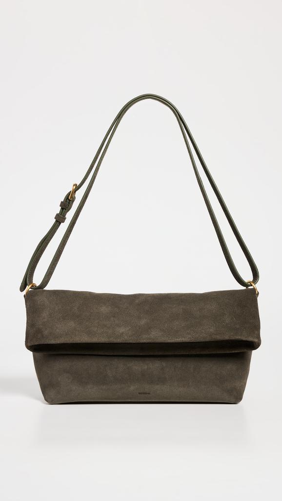 SIMKHAI Pheonix Suede Fold Over Tote