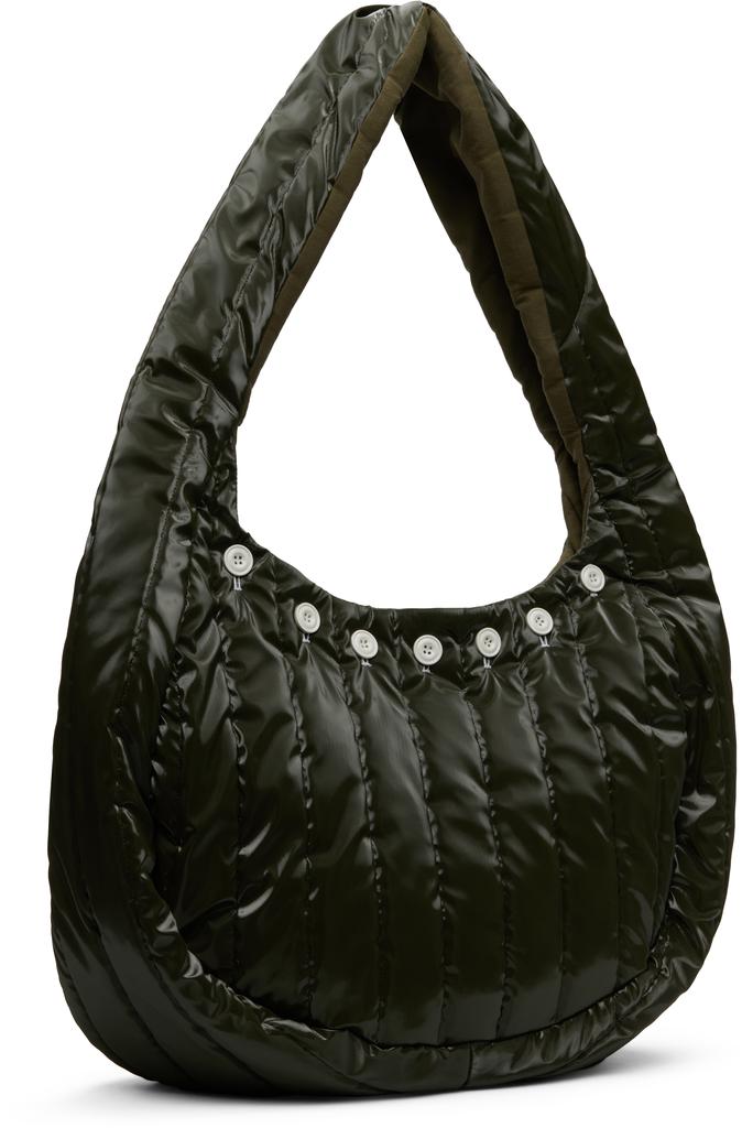 Omar Afridi SSENSE Exclusive Khaki Quilted Lidia Tote
