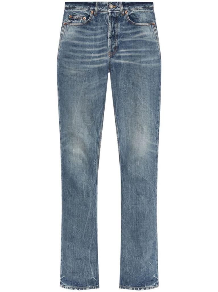 Saint Laurent★70's Jeans (Authentic Medium Blue Denim) Yves Saint Laurent 70's Authentic Medium Denim Jeans - Jeans