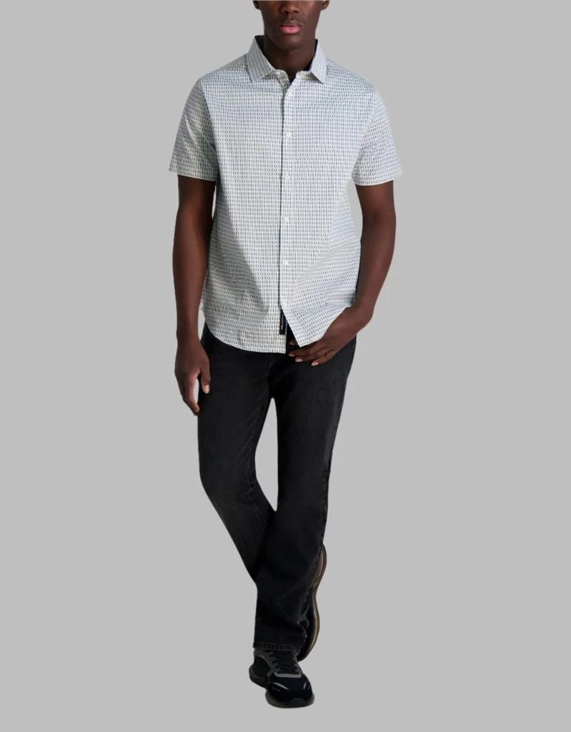 Karl Lagerfeld Paris ALL OVER PRINTED SHORT SLEEVE SHIRT 4