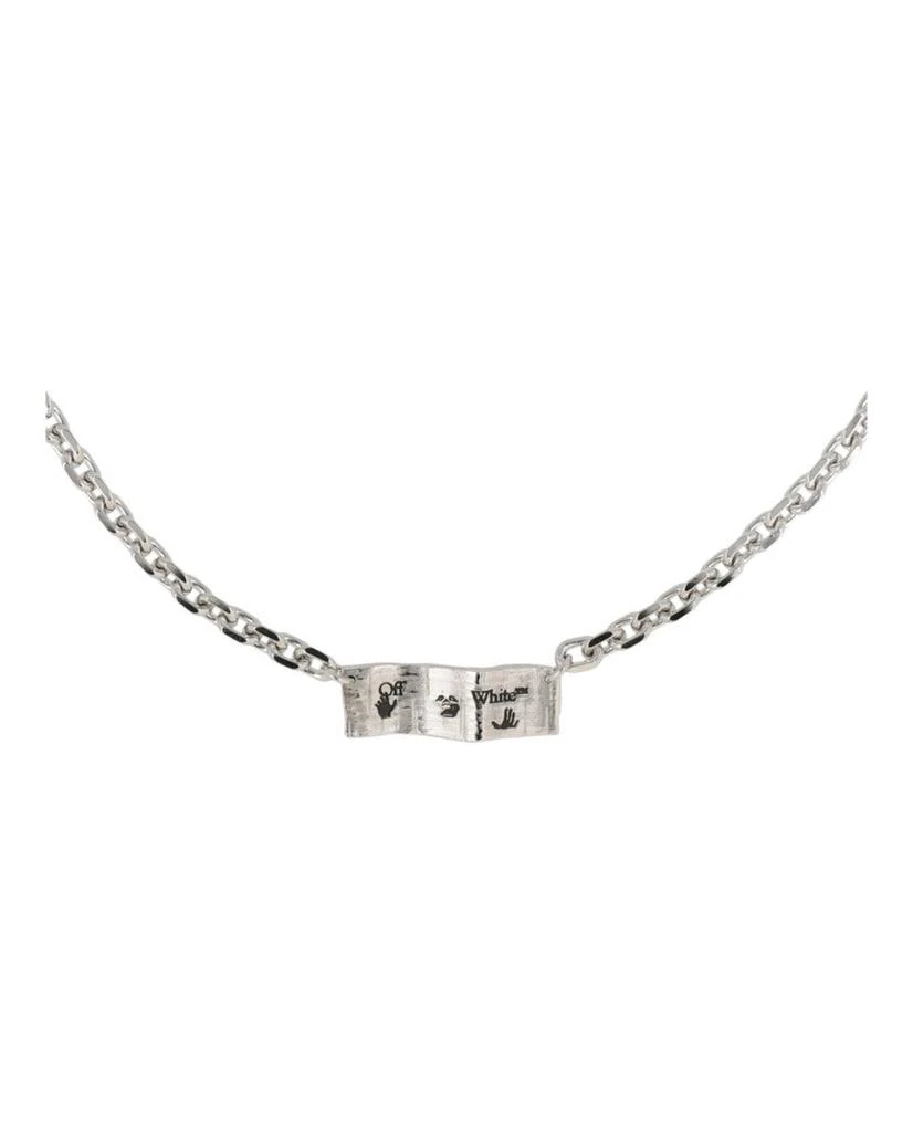 Off-White Swimming Logo Necklace 2