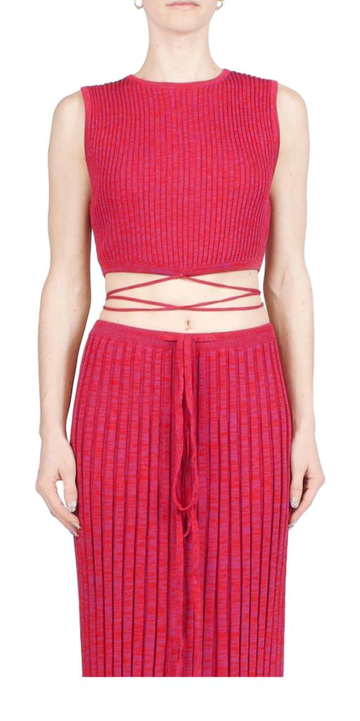 Christopher Esber Christopher Esber - Sleeveless Knit Tie Crop