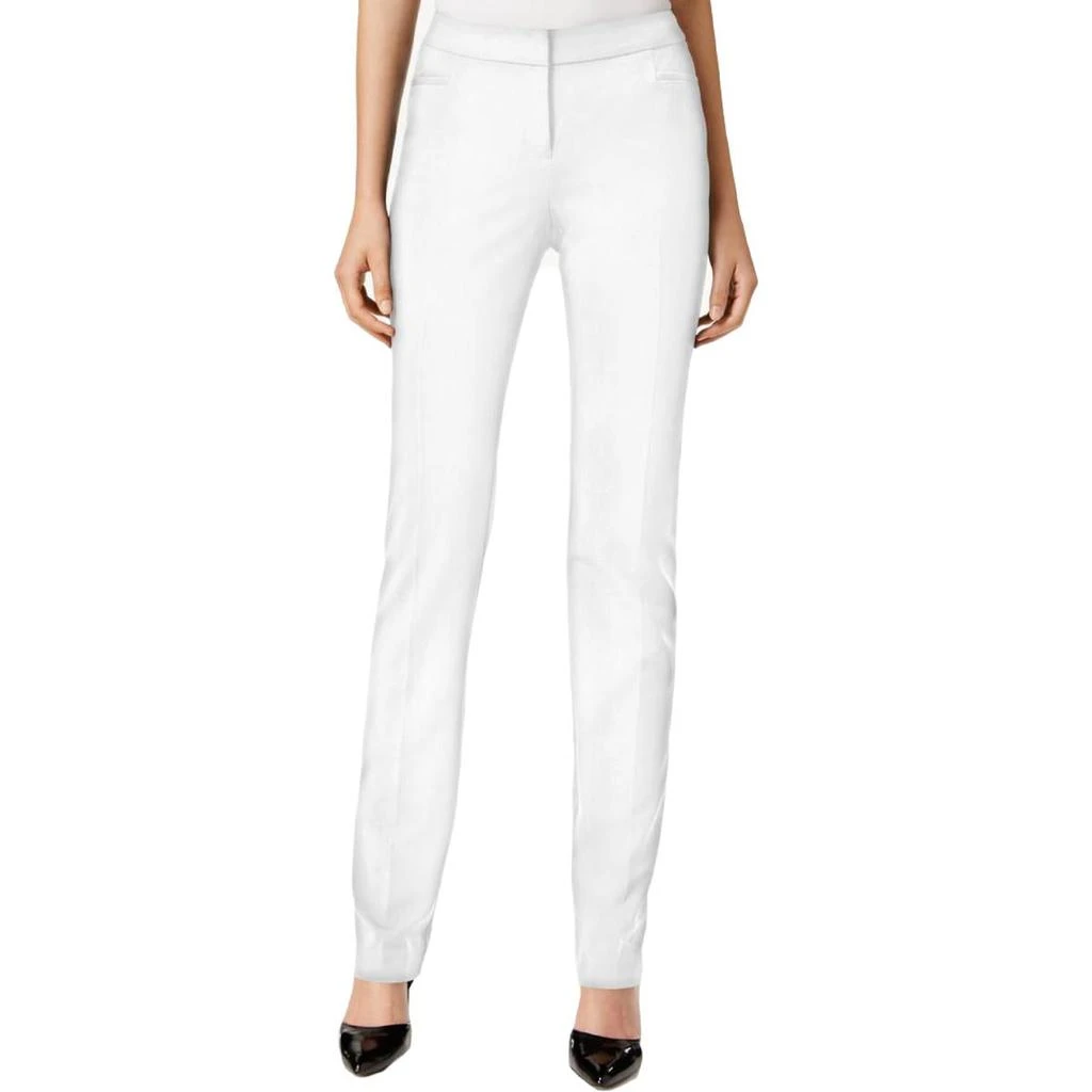 Alfani Womens Modern Slim Fit Straight Leg Pants 4