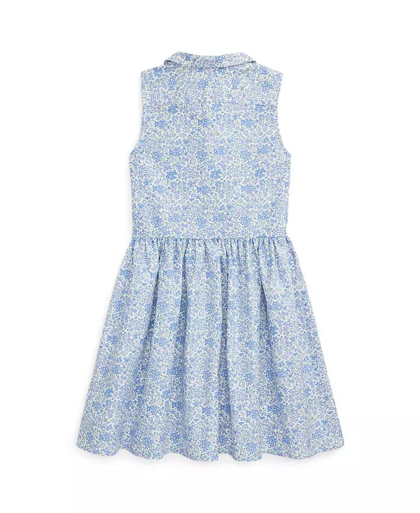 Ralph Lauren Big Girls Floral Oxford Shirtdress