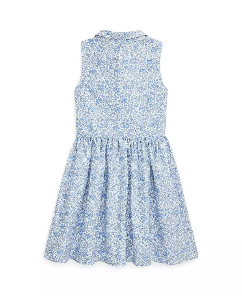 Ralph Lauren Big Girls Floral Oxford Shirtdress 2