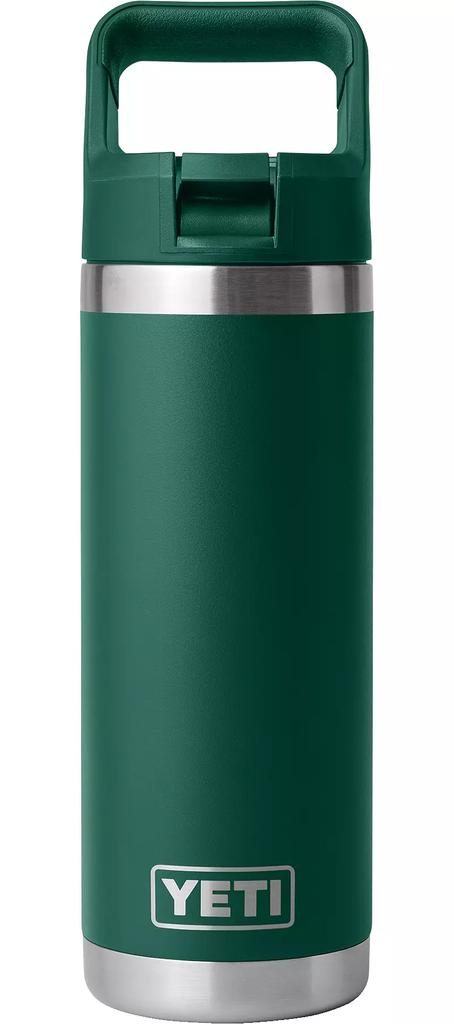 YETI YETI 18 oz. Rambler Bottle with Color-Matched Straw Cap