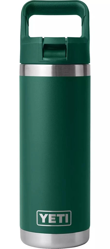 YETI YETI 18 oz. Rambler Bottle with Color-Matched Straw Cap 1