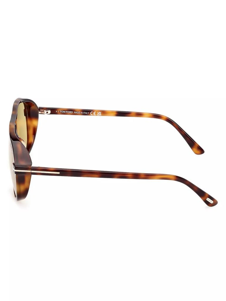 Tom Ford Guillaume 61MM Aviator Sunglasses 3