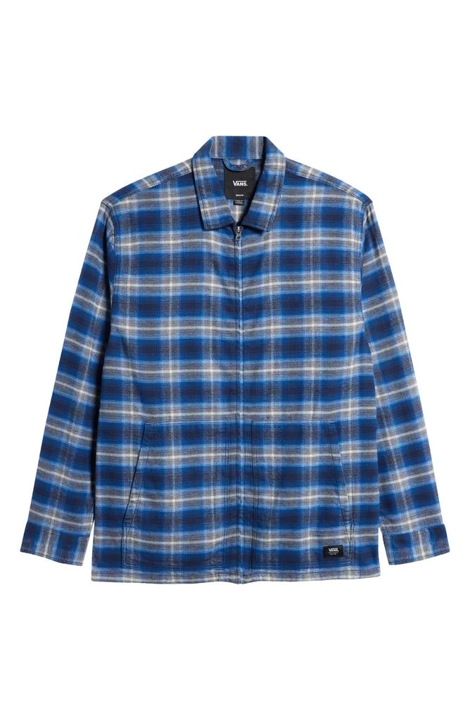 Vans Montwood Check Flannel Zip Shirt Jacket 6