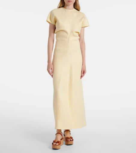 Salvatore Ferragamo Selna leather wedge sandals 3