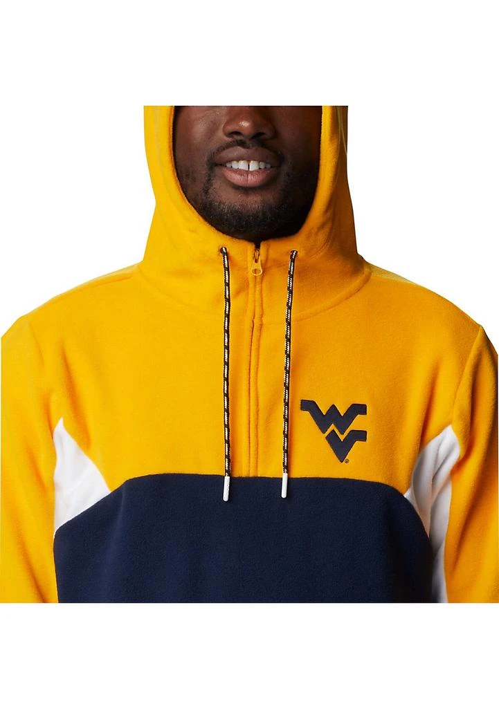 Columbia NCAA West Virginia Mountaineers Lodge Quarter-Zip Hoodie 3