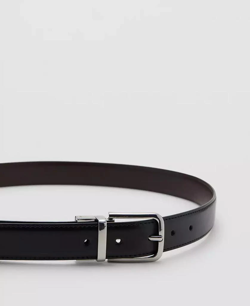 Mango Men
s Reversible Suit Leather Belt 2