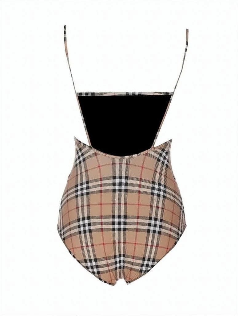 Burberry Vintage Check Pattern One-Piece Swimsuit 2