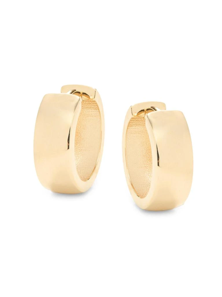 Saks Fifth Avenue 14K Yellow Gold Huggie Earrings
