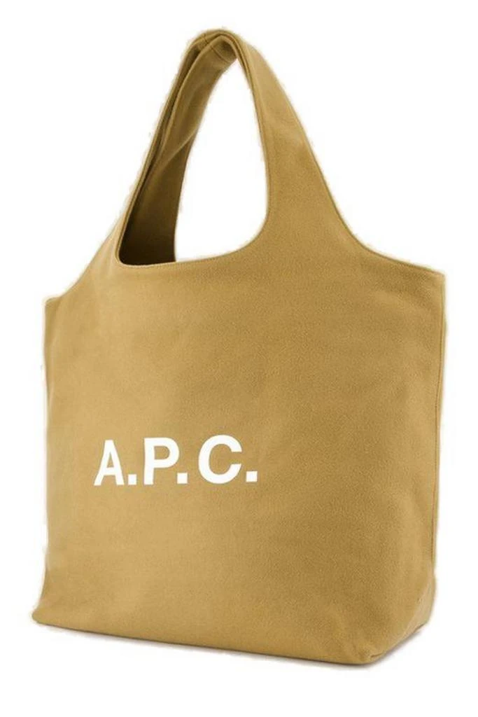 A.P.C. A.P.C. Logo Printed Top Handle Bag 3