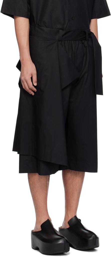 Craig Green Black Towel Shorts