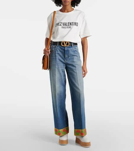 Valentino Freedots XL leather platform sneakers 3