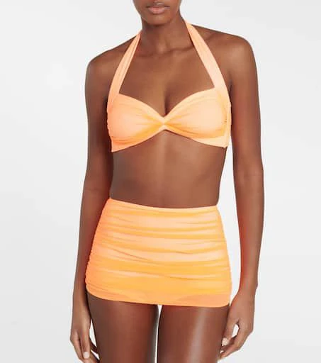 Norma Kamali Bill Bra halterneck bikini top 2