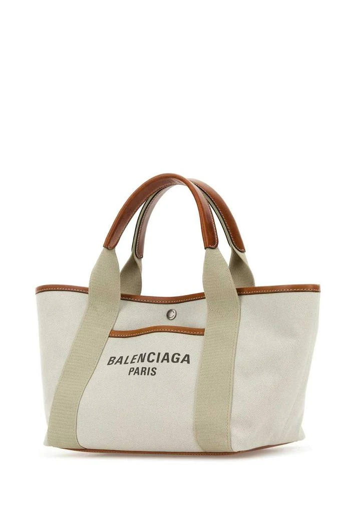 Balenciaga Balenciaga Logo Detailed Small Tote Bag 3