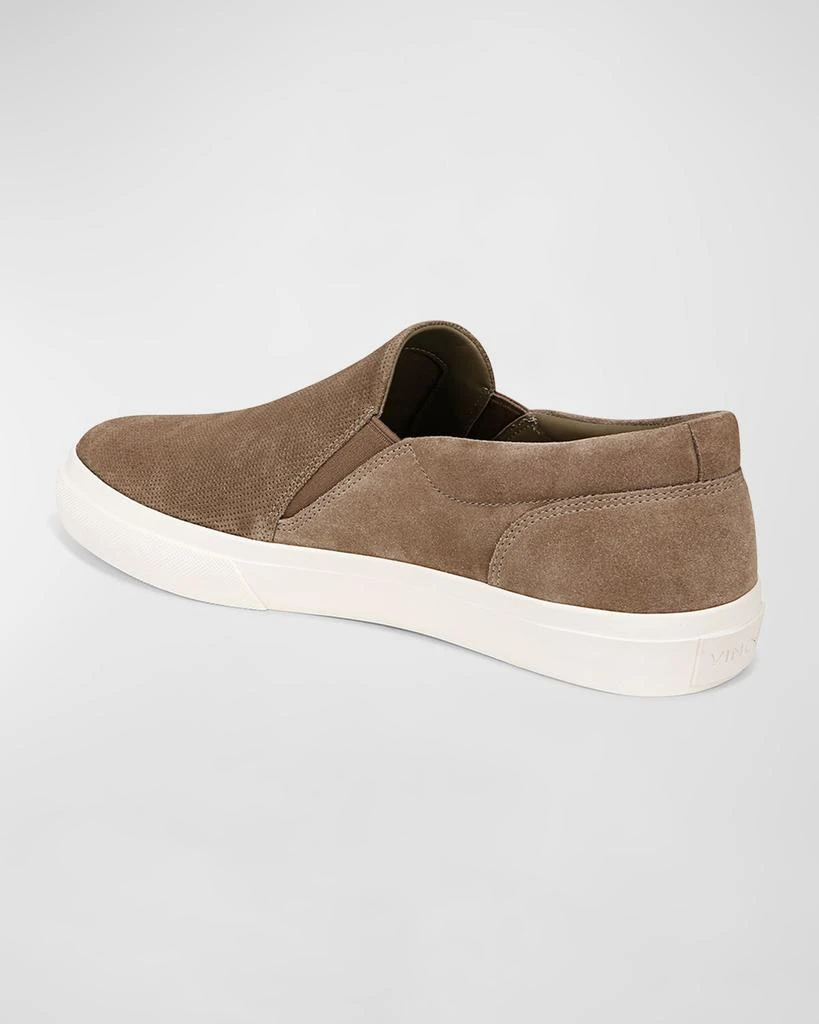 Vince Men's Fletcher Suede Slip-On Sneakers 3