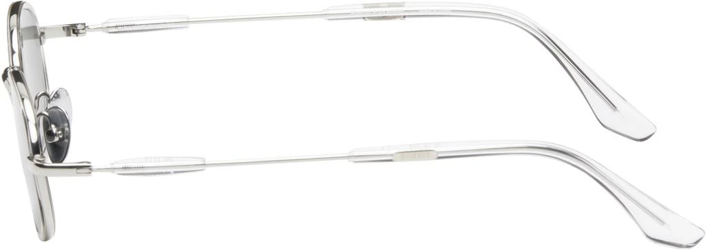 BONNIE CLYDE Silver & Black Bicycle Sunglasses 3