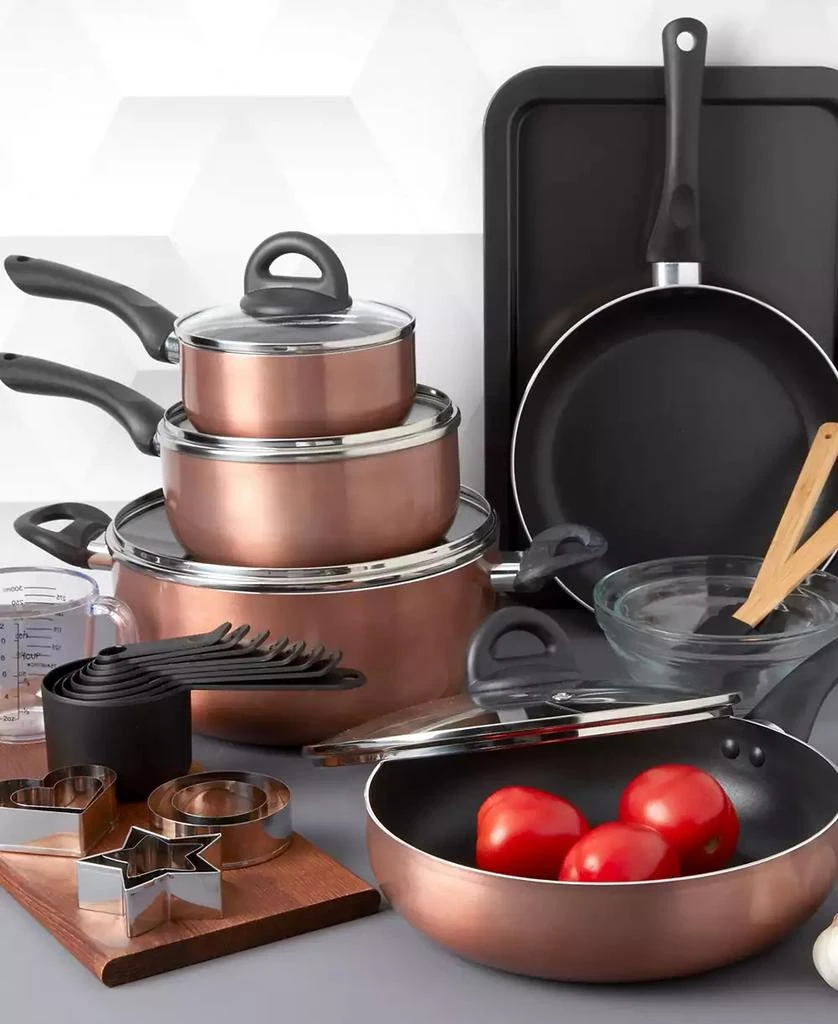 Basic Essentials 29-Pc. Nonstick Aluminum Cookware & Bakeware Set 2