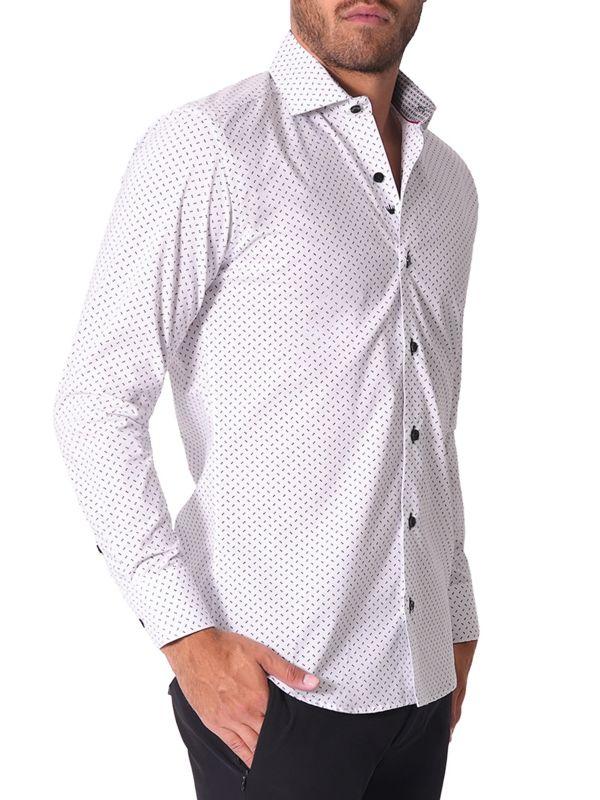 Bertigo Foster Micro Pattern Shirt