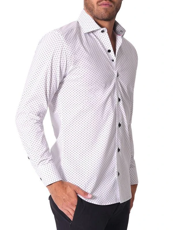 Bertigo Foster Micro Pattern Shirt 2