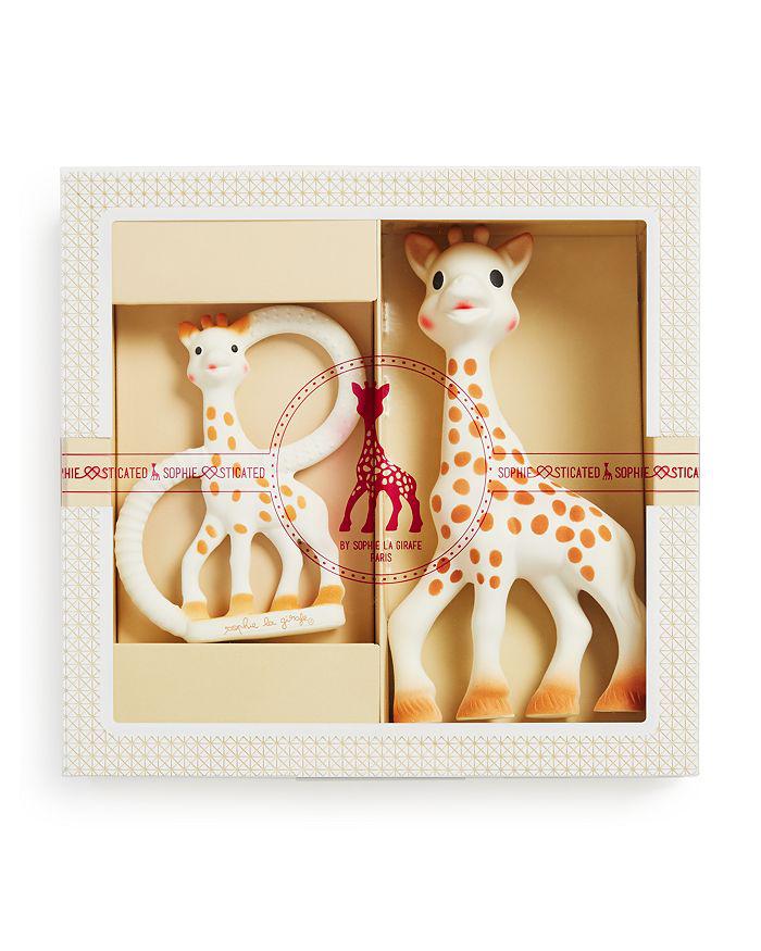 Sophie la Girafe Sophisticated Set with Sophie la Girafe & So Pure Teether - Ages 0+
