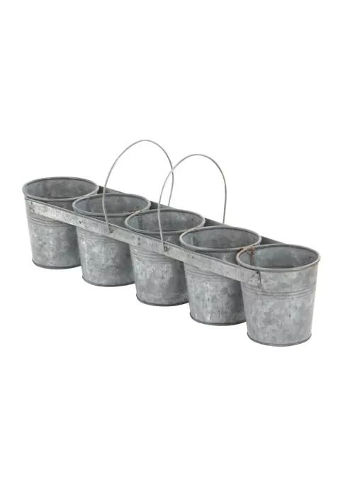 Monroe Lane Lane Farmhouse Metal Planter 5
