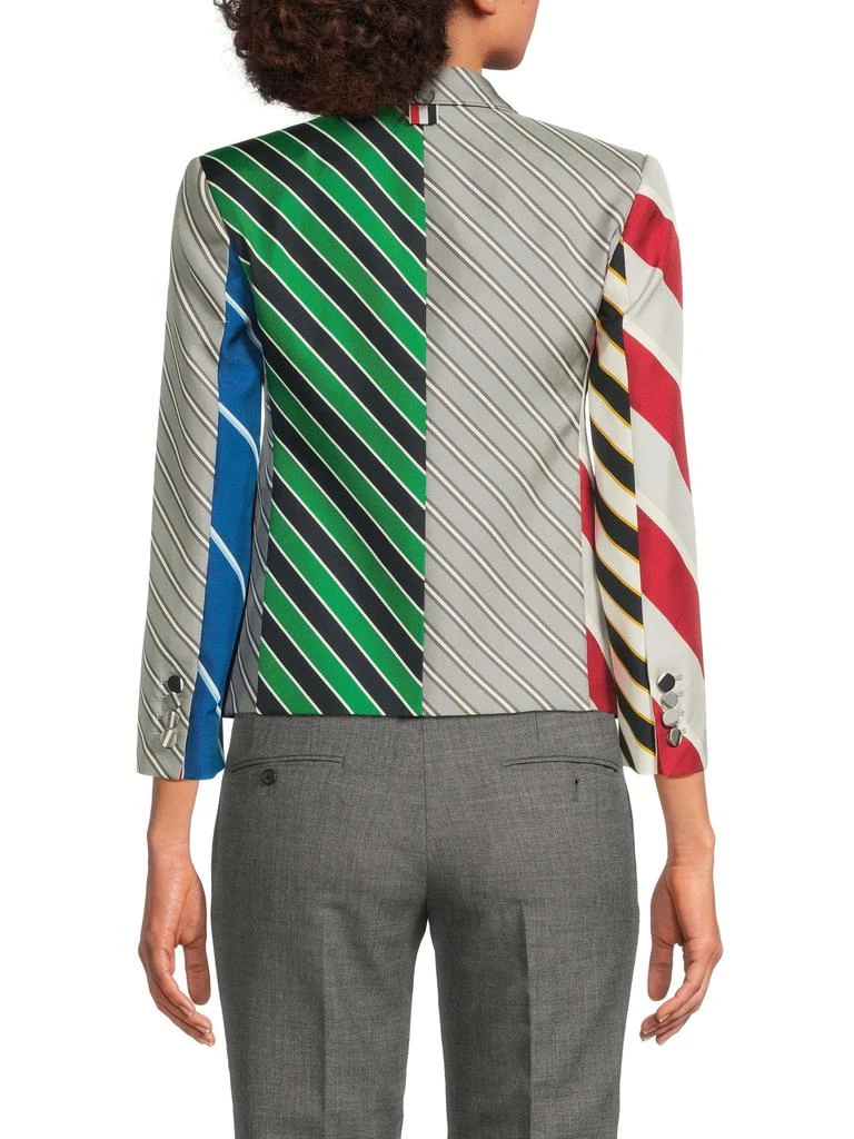 Thom Browne ​High Armhole Funmix Striped Sport Coat 2