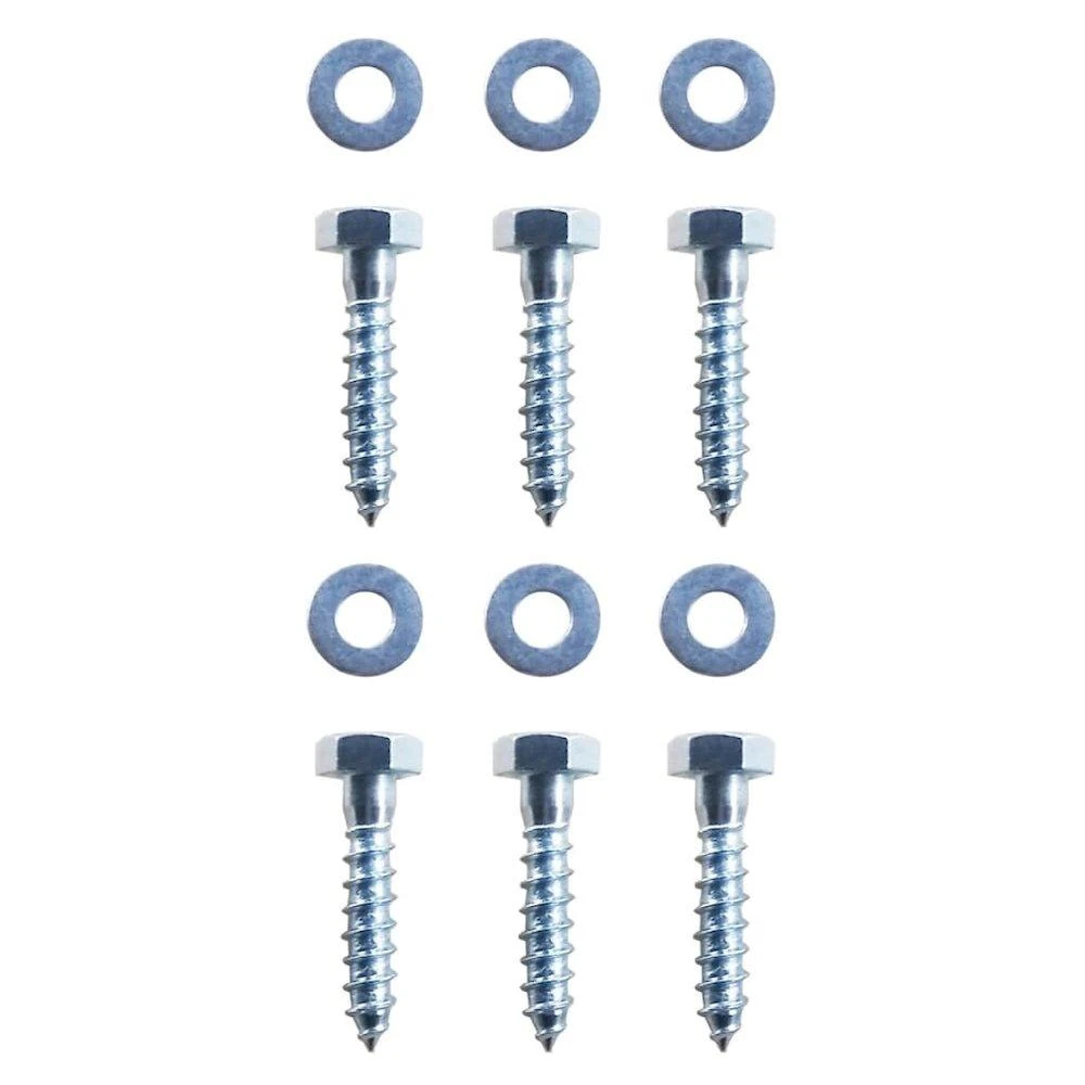 VidaXL L-shaped Ground Anchors 2 pcs Galvanised Steel 2"x2"x19.7", 142301 5