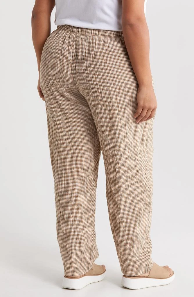 Eileen Fisher Organic Linen Tapered Ankle Pants 2