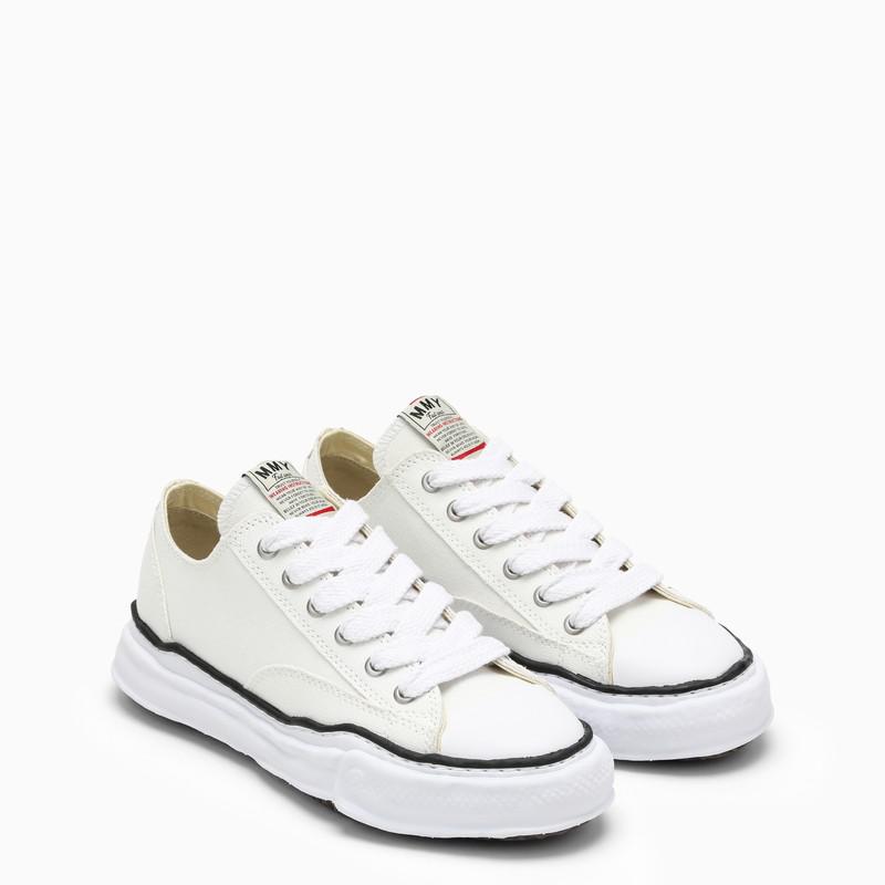 Maison MIHARA YASUHIRO White Peterson Low sneakers in canvas