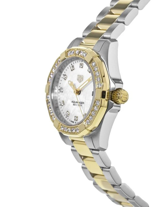 TAG Heuer Tag Heuer Aquaracer Lady 300M 27MM Diamond Two Tone Women's Watch WBD1423.BB0321 3