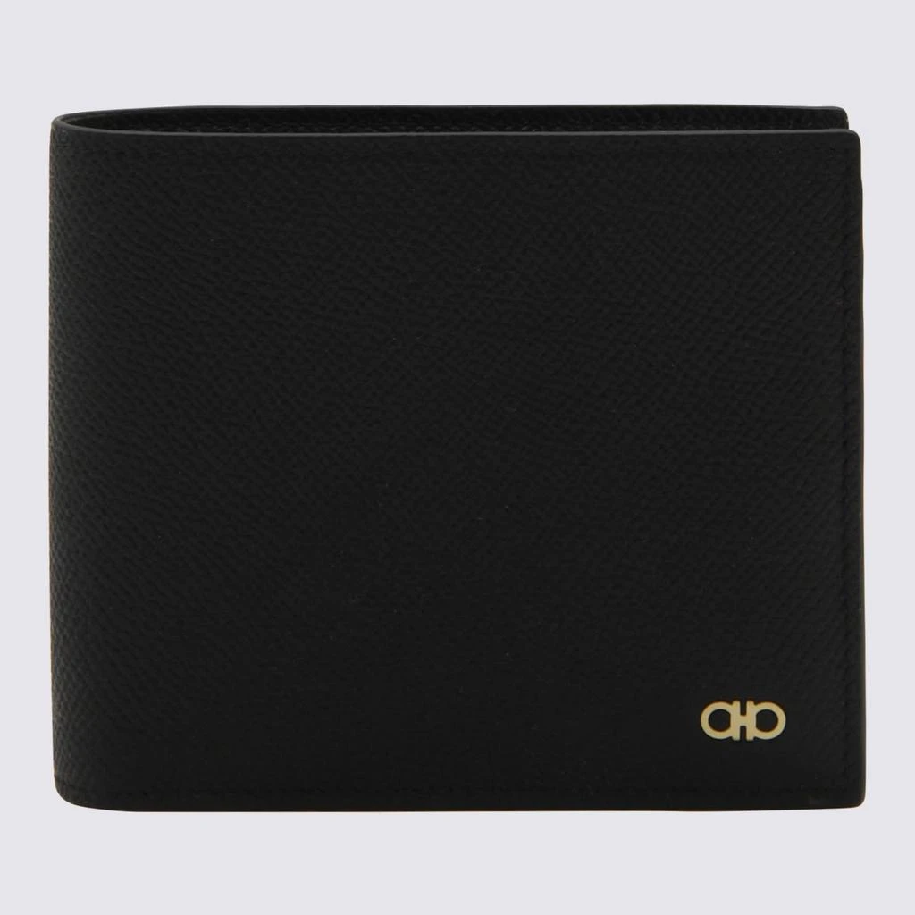 Salvatore Ferragamo Black Leather Wallet 1
