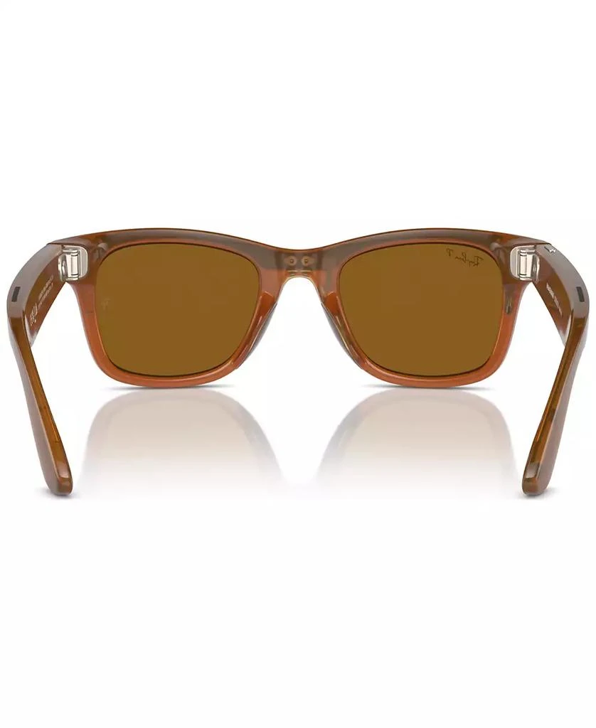 Ray-Ban Meta Wayfarer Unisex Polarized AI Sunglasses, RW4006 4
