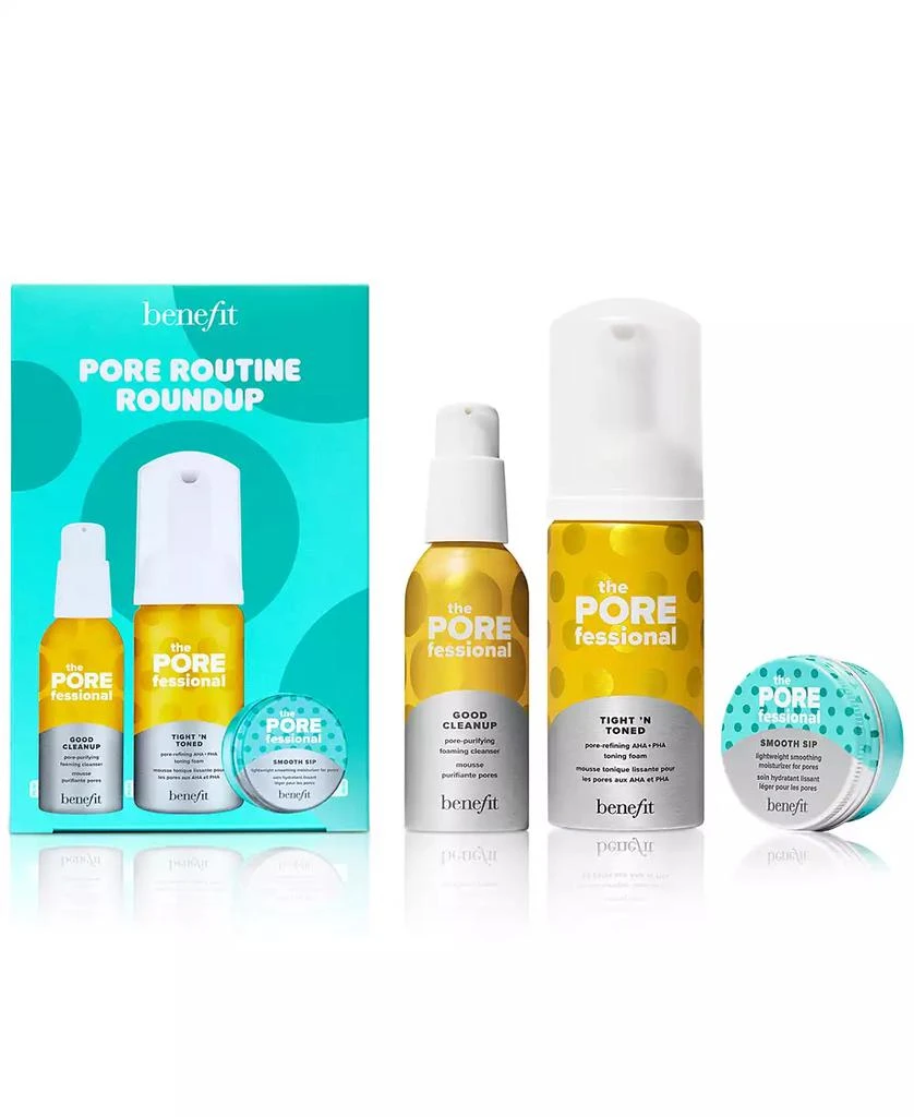 Benefit Cosmetics Pore Routine Roundup Mini Pore-Care Essentials Set 1