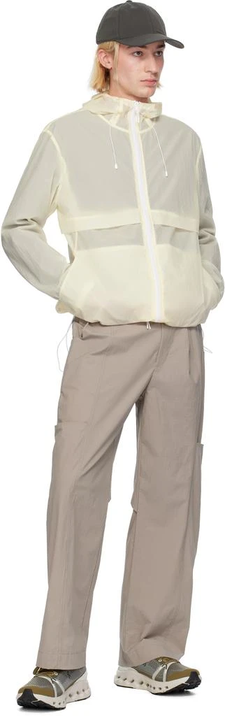 J EONGL I Yellow Camouflage Lasercut Windbreaker 4