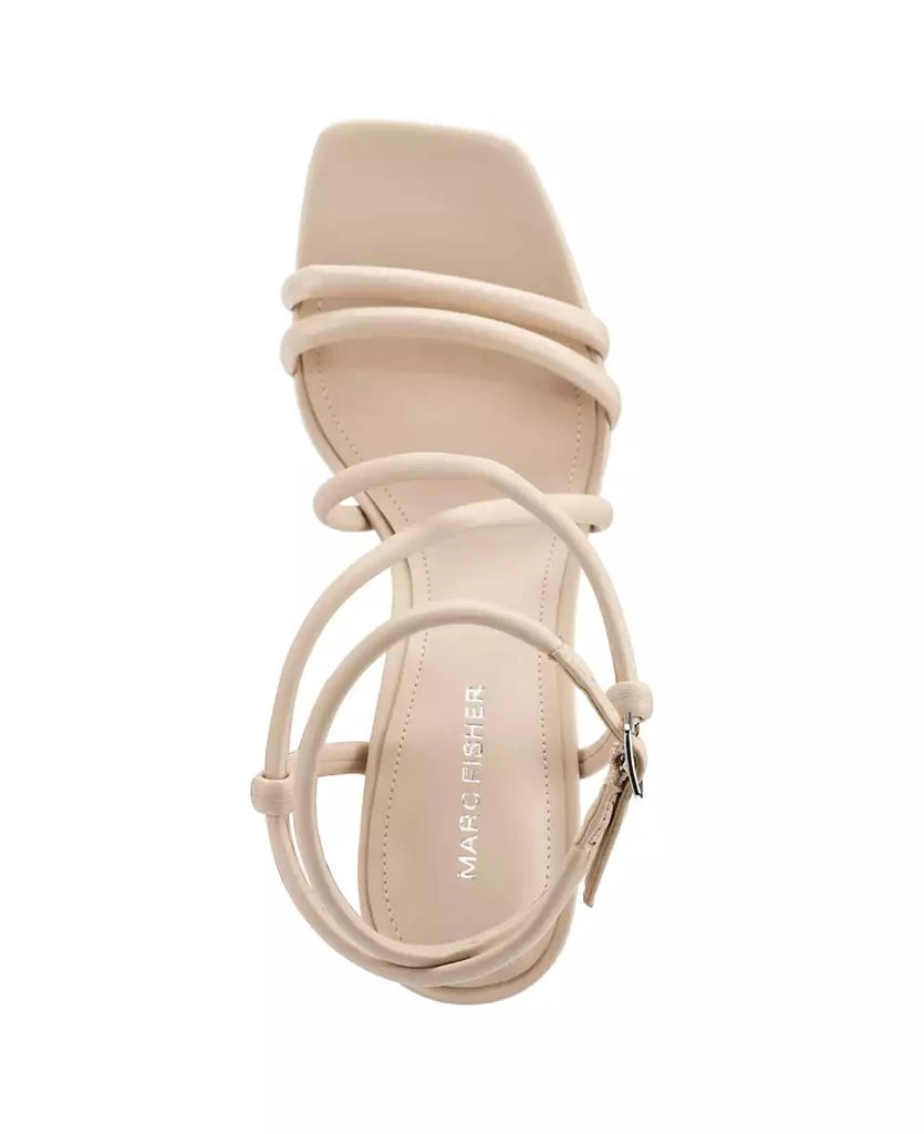Marc Fisher Women's Gimie Block Heel Strappy Dress Sandals 4