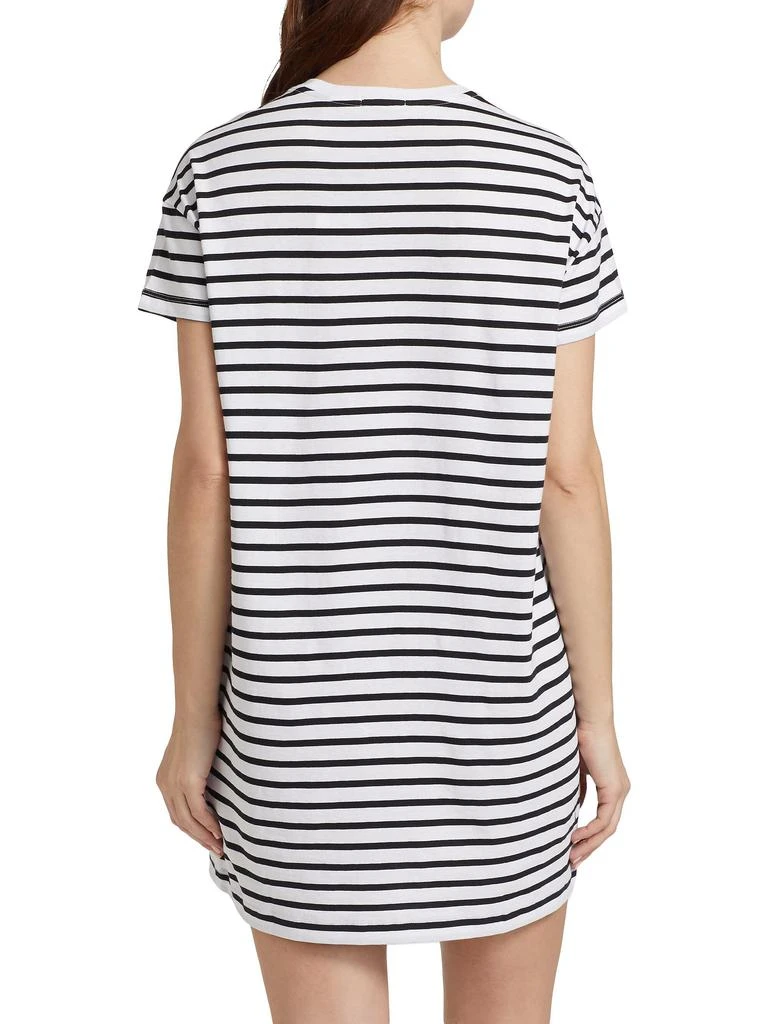 ATM Anthony Thomas Melillo Stripe Cotton T-Shirt Dress 2