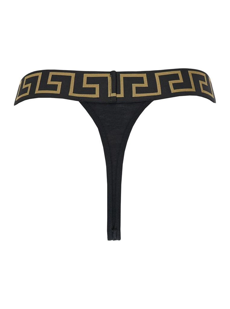 Versace Versace Greca Border Stretched Thongs 2