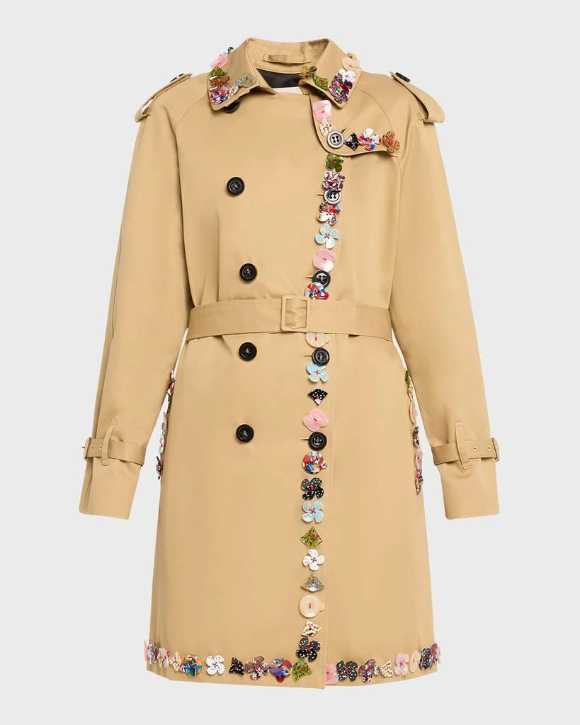 Libertine Button Town Belted Trench Coat 1