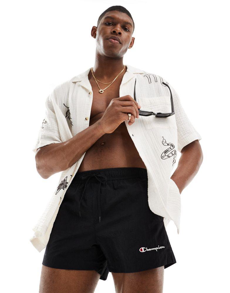CHAMPION Champion swim shorts in black