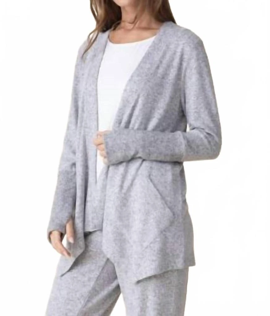 habitat Women's Reset Cardigan In Grey 1
