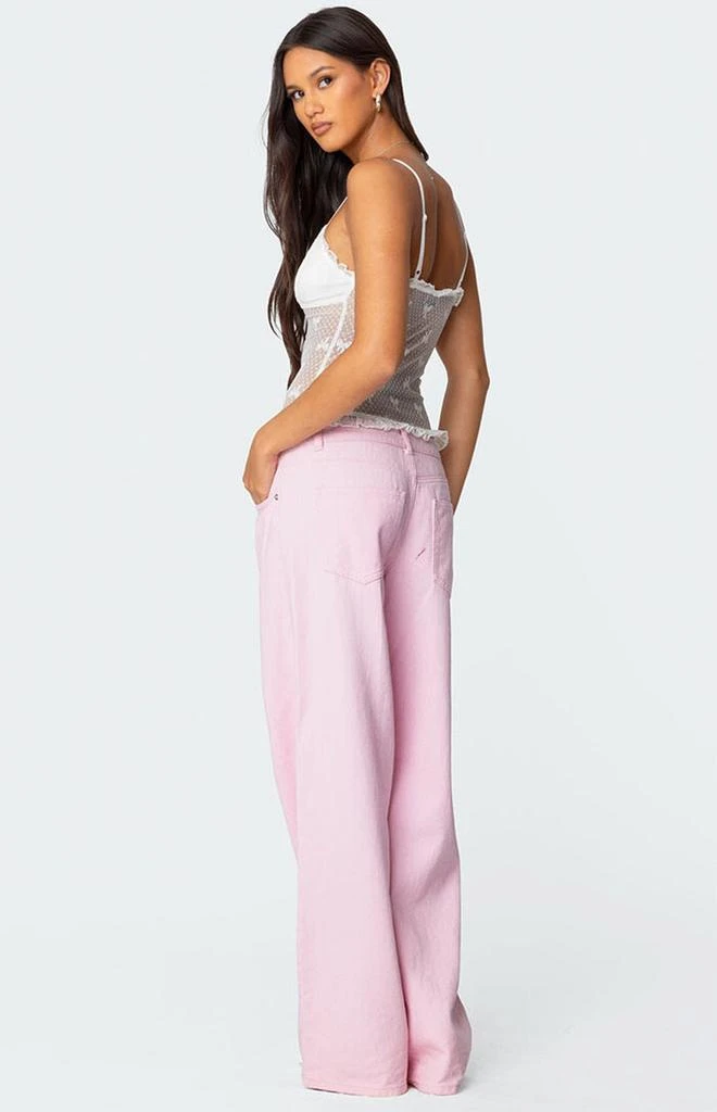 Edikted Polka Dot & Bow Sheer Tank Top 5
