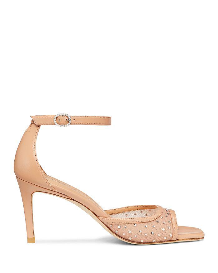 Stuart Weitzman Women's Nudistia 75 Embellished Sandals