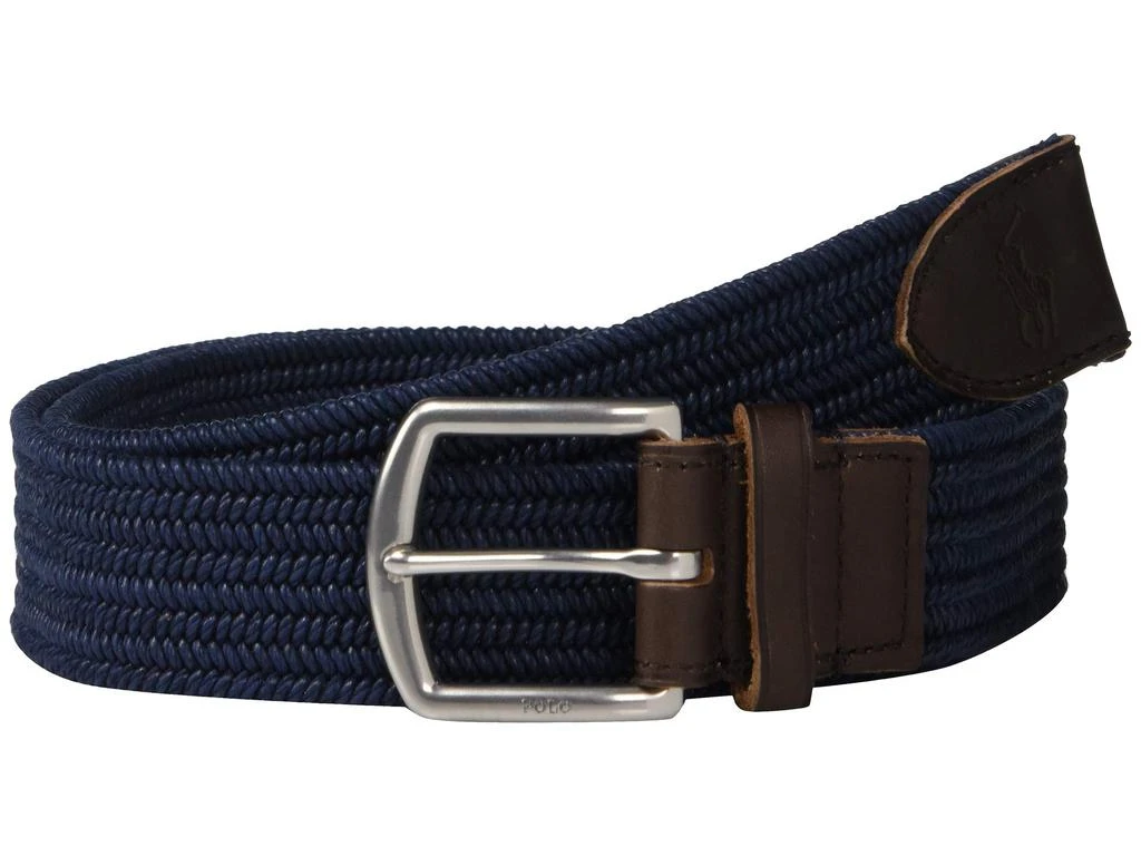 Ralph Lauren 34mm Braided Fabric Stretch Belt 1