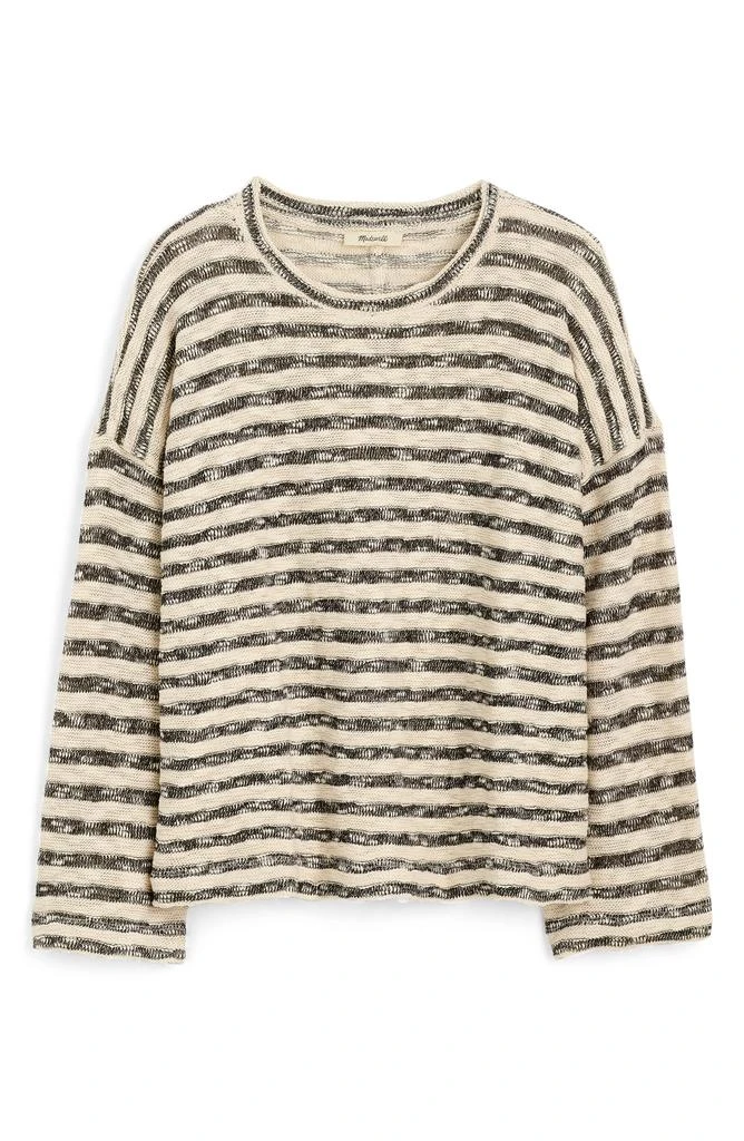Madewell Stripe Crewneck Long Sleeve T-Shirt 4